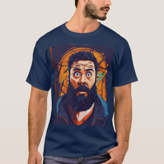 # Modisch fas: Männer Hemd mit einzigartigem Druck T-Shirt