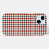 Modisch Kariert Case-Mate iPhone Hülle (Rückseite (Horizontal))