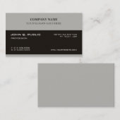 Modisch kreativ Modernes Berufliches Design Sauber Visitenkarte (Vorne/Hinten)