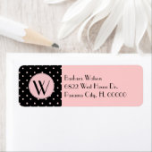 Modisch rosa und schwarz (Insitu)