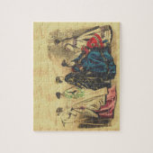 Modisch Viktorianische Ladys Jigsaw Puzzle (Vertikal)