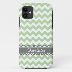 Modisch Zickzack und grau Case-Mate iPhone Hülle