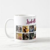 Modisch-Zitat der Mother Keepake-Fotocollage Kaffeetasse (Links)