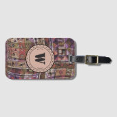 Modische afrikanische abstrakte Stämme Gepäckanhänger (Vorderseite (Horizontal))