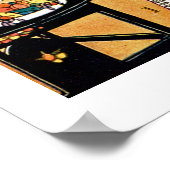 modische Damen Poster (Ecke)