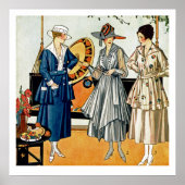 modische Damen Poster (Vorne)