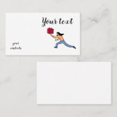 Modische dekorative Visitenkarte (Vorne/Hinten)