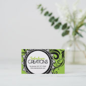 MODISCHE DESIGNER-VISITENKARTEN VISITENKARTE (Stehend Vorderseite)