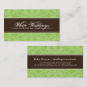 Modische Event-Planer-Visitenkarte Visitenkarte (Vorne/Hinten)