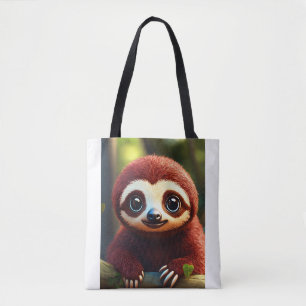 # modische Fans: Tasche mit niedlichem Affenprint