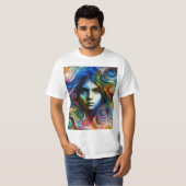 # modische Fans: weißes Hemd für Männer T-Shirt (Vorne ganz)