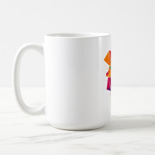modische Farben Kaffeetasse (Links)