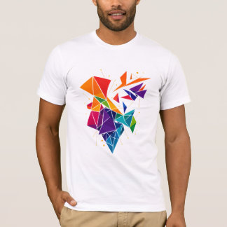 modische Farben T-Shirt