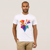 modische Farben T-Shirt (Vorne ganz)