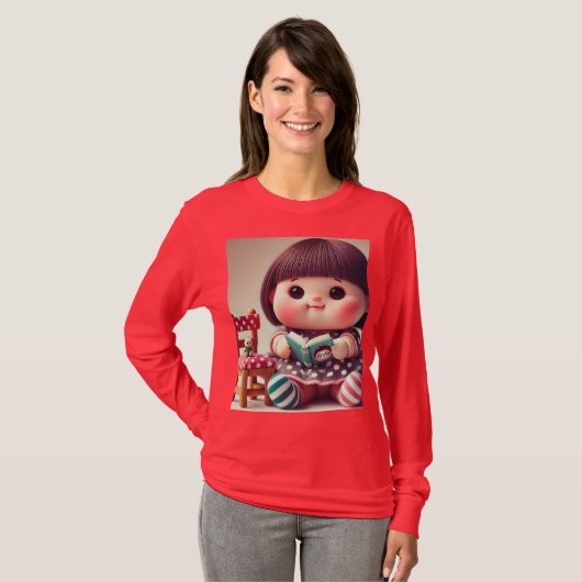 # modische Fas: schöne Hoodie für eine Frau. T-Shirt (Vorne ganz)