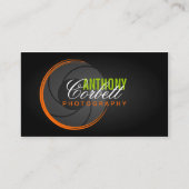 Modische Fotografie Visitenkarte (Vorderseite)