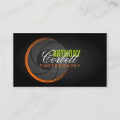 Modische Fotografie Visitenkarte (Vorderseite)