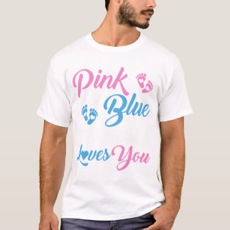Modische Gender-Offenlegung Oma-Lieben Pink O T-Shirt