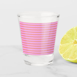 Modische geometrische Streifen aus rosa Glas