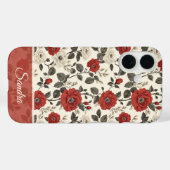 Modische Geschenke für Mütter Rosa Blumen individu Case-Mate iPhone Hülle (Rückseite (Horizontal))