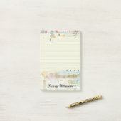 Modische Graffiti-Anmerkungs-Papier-Highschool Post-it Klebezettel (Auf Schreibtisch)