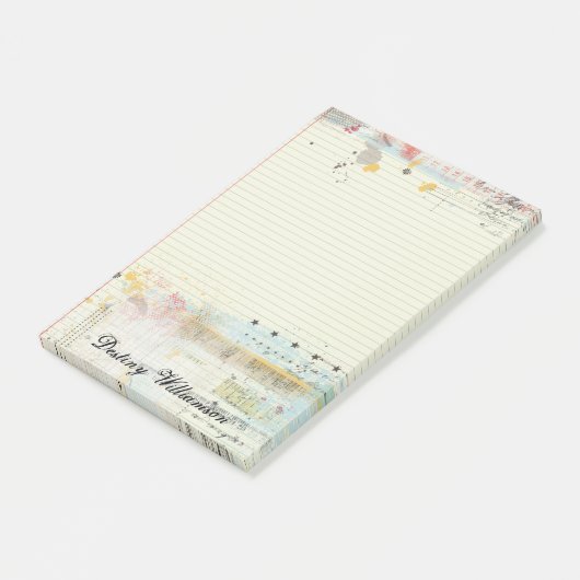 Modische Graffiti-Anmerkungs-Papier-Highschool Post-it Klebezettel (angewinkelt)