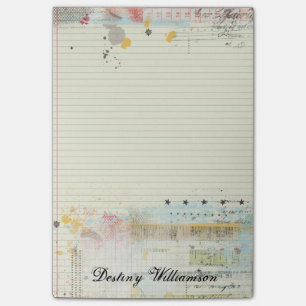 Modische Graffiti-Anmerkungs-Papier-Highschool Post-it Klebezettel