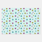 Modische Handtaschen Umpackpapierblätter Geschenkpapier Set (Vorderseite)