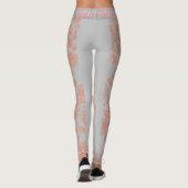 Modische High-Waist-Leggings Leggings (Rückseite)