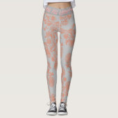 Modische High-Waist-Leggings Leggings (Vorderseite)