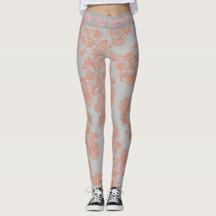 Modische High-Waist-Sportleggings  Leggings