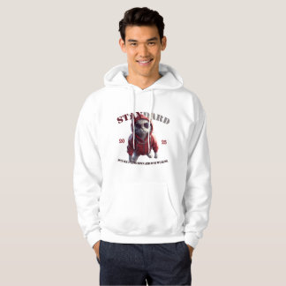 Modische Katze mit rotem T - Shirt 2025