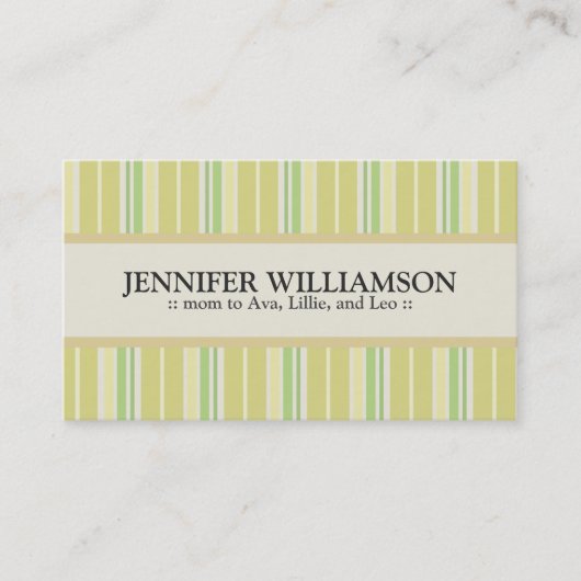 Modische kundengebundene telefonnummerkarte (Vorderseite)