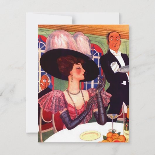 modische Ladys Night Out Party Einladungen (Vorderseite)