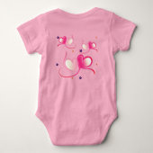 Modische Niedliche Kleinkind-Elefant Baby Strampler (Rückseite)