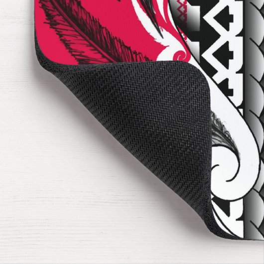 Modische rosa Tätowierungsentwürfe mit Mousepad (Ecke)