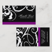 Modische Salon-Visitenkarte Visitenkarte (Vorne/Hinten)