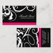 Modische Salon-Visitenkarte Visitenkarte (Vorne/Hinten)