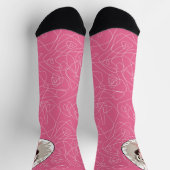 Modische Socken mit Haustier-Goblin (Oben)