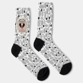 Modische Socken mit Haustier-Goblin (Rechts)