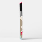 Modische stilvolle Frau. Modernistin h Case-Mate iPhone Hülle (Rückseite / Rechts)