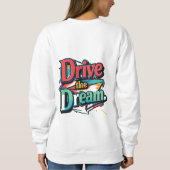 Modische Sweatshirts passen sich an (Rückseite)