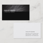 Modische Textur Visitenkarte (Vorne/Hinten)