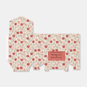 Modische Tulpen-Empfangs-Hochzeitsgunst-Boxen Geschenkschachtel (Ungefaltet)