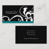 Modische und stilvolle Visitenkarte (Vorne/Hinten)