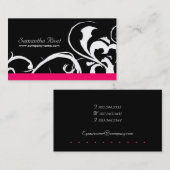 Modische und stilvolle Visitenkarten Visitenkarte (Vorne/Hinten)