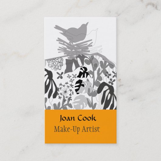 Modische Visitenkarte (Vorderseite)