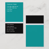 Modische Visitenkarten Visitenkarte (Vorne/Hinten)