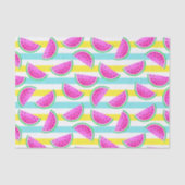 Modische Wassermelone-buntes Muster Seidenpapier (Vorderseite)