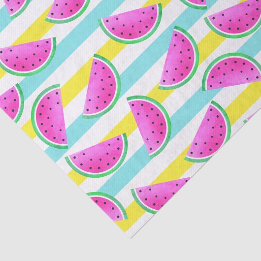 Modische Wassermelone-buntes Muster Seidenpapier (Ausschnitt)